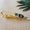 High quality custom magnetic brass tie clip