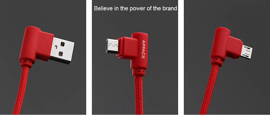A High Quality Bulk Nylon Braid 2m Serial Custom for Android Samsung Wholesale Fast Data Charge Right Angle Micro Usb Cable - ANKUX.COM