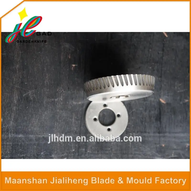 Professional special shape blade for hay mower