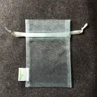 wholesale organza cheap gift bags/organza pouch