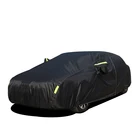 China Manufacturer Full body waterproof Anti-UV outdoor 190T Polyester car cover sun