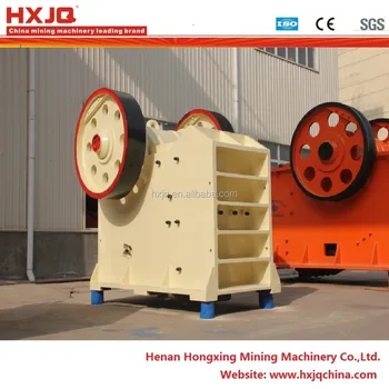 Quarry primary stone Jaw crusher with foundry or welded structure