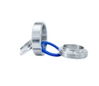 Sanitary Stainless steel round 3A SMS DN standard slotted nut union