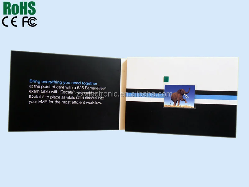the new design video business card/birthday video card/wedding