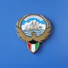 Kuwait promotional flag soft enamel metal lapel pin badge for national day gifts