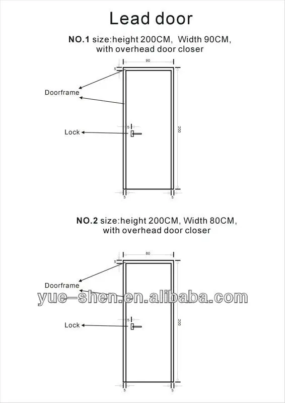lead door price