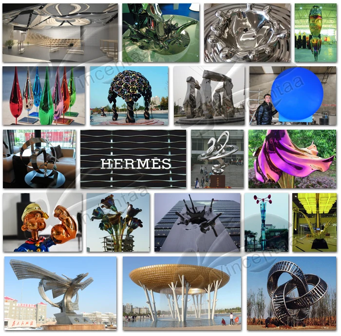 2015 Popular Design Stainless Steel Sculpture manufacturers with great price