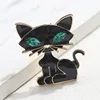 Factory direct Wholesale Cute enamel kitten cat Lapel pin brooch jewelry