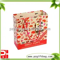 very hot sale paper bag gift mini handle gift bags