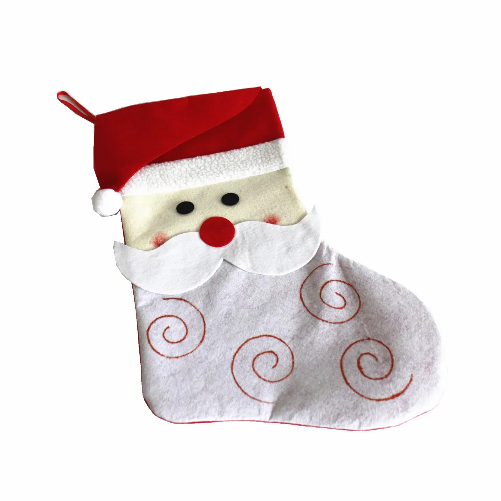 santa christmas decorations gift for kids christmas stocking