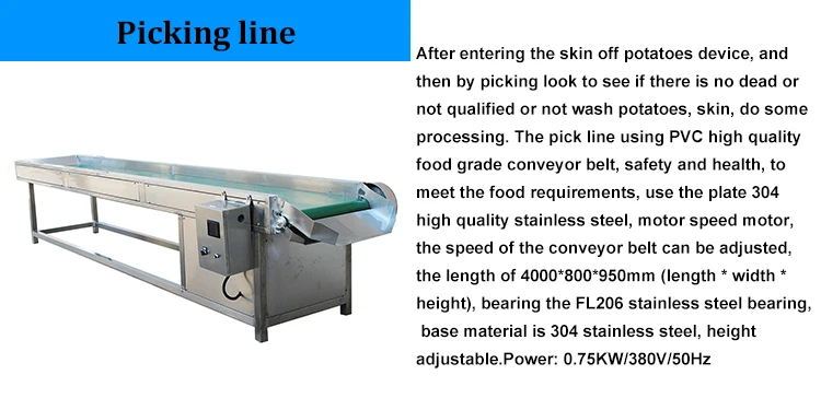 Small Fully Automatic Lays Potato Chips Making Machine Fresh Frozen Scale French Fries Machine Potato Chips Production Line manufacture