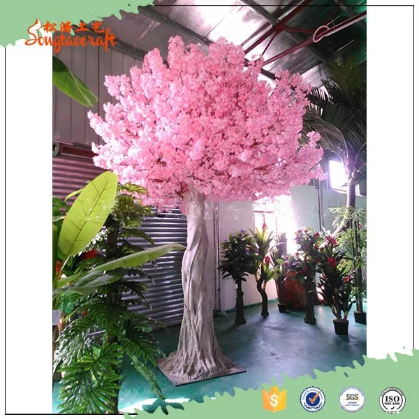 artificial cherry blossom branch,indoor artificial blossom tree cherry,cherry blossom tree centrepiece