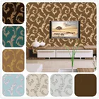 Lovely latest deep embossed pvc vinyl wallpapers