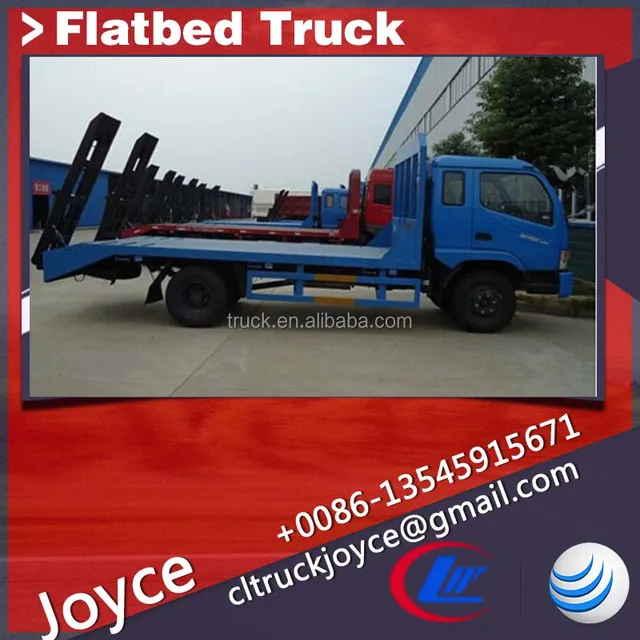 flatbed carrying truck