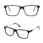 SRA127 square men customized acetate eye glasses eyewear