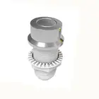 High quality air push botton with ABS chrome surface Plastic cover push button