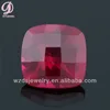 Square faceted rough 5# ruby price per carat gemstone made in China