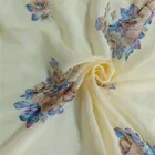 100%spun polyester grey fabric for voile headscarf NE 80s\*80s 80*56 42"100s muslim scarf voile fabric