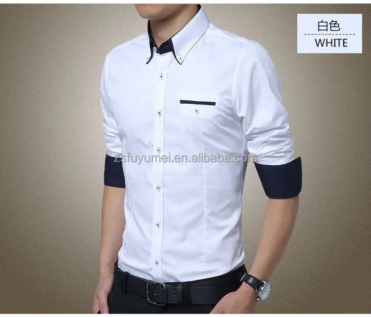 new design formal shirt men's