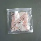 Transparent Cloth Hot Sale Transparent Plastic Clear Pvc Consumized Snap Fastener Bag With Logo For Garment Cloth