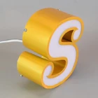 3D Led Sign Number Letter Sign Flat Laser Cut 3D channel Letters