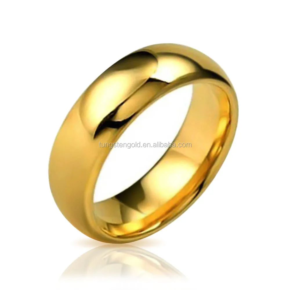 Классические мужские золотые украшения куполообразные Вольфрам кольцо Саудовская Аравия золото обручальное цена