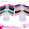 Wholesale Kids Boutique Clothing Baby Toddler Girl's 3/4 Sleeve Icing Ruffle Raglan Tops Baseball Blank Shirts