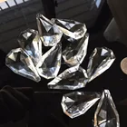 Glass Crystal chandelier Lamp Prism Faceted Suncatcher Pear Pendant MH-12852