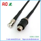 15CM 3C-2V RAKU II RAST II male Plug To ISO Female Jack Aerial Adaptor Adapter Antenna Lead Cable For Car VAN Bus Radio