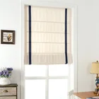 Latest white Roman up and down Blinds Horizontal style custom size shading