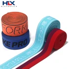 Custom Metallic Non Slip Polyester Jacquard Elastic tape elastic Waistband