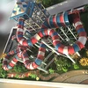 3d amusement park model for architectural scale model design