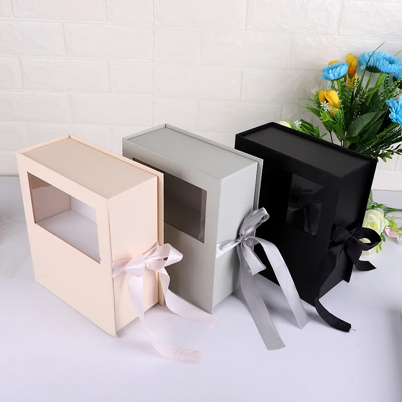 paper cardboard packaging flower cosmetic gift set packaging box 动态图库网
