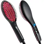 2018 Free OEM Ceramic Hair Straightener Brush