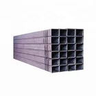 130*130 black welded steel pipe square rectangular pipes for water well screen pipe