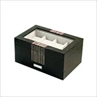 Free custom printed logo men and women wooden watch boxes high quality factory supplier