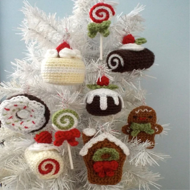 amigurumi crochet christmas sweets_handmade christmas gift _baby
