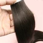 Large Stock Top Quality Virgin Hair 100 Remy Human Double Drawn Tape Hair Extensions