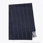 Fashion stripped neck scarf for men WOOL material