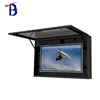 customized 50'' outdoor tv enclosure waterproof weatherproof non LCD tv display monitor screen case secure TV enclosure
