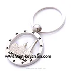 souvenir Amsterdam custom design round shape metal keychain (BBK52490)