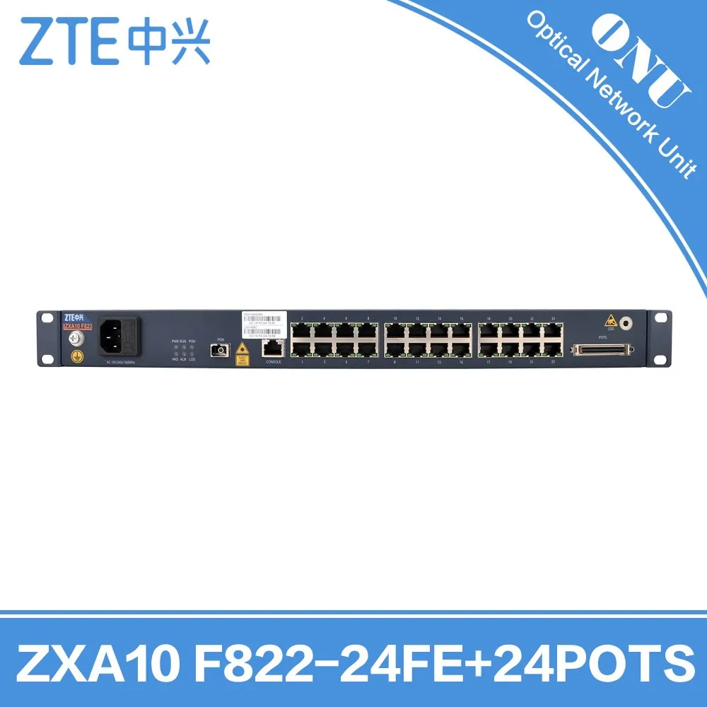 中兴zxa10 f822 poe gpon epon mdu onu zte f822-16 f822-24fe 24