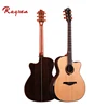 Free shipping handmade solid wood guitar best Chinese guitar brands