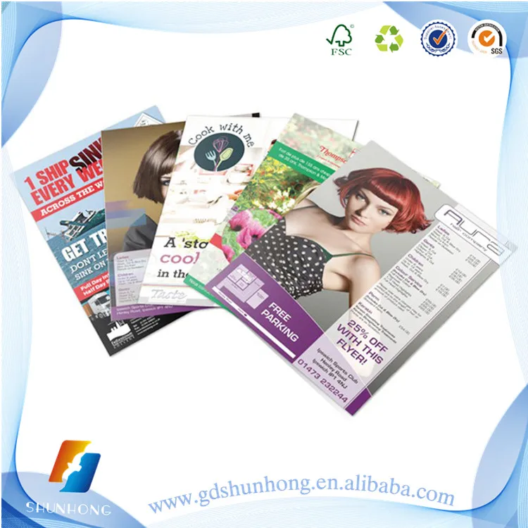 offset printing flyers/leaflet