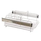 roast top quality cabinet household kitchen frying aluminum pot organizer pan rack