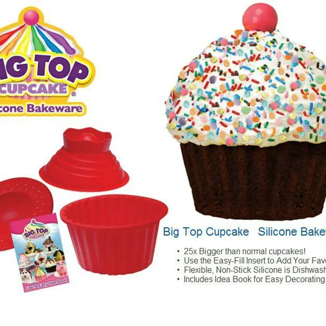 Silicone Big Top Cupcake Mold
