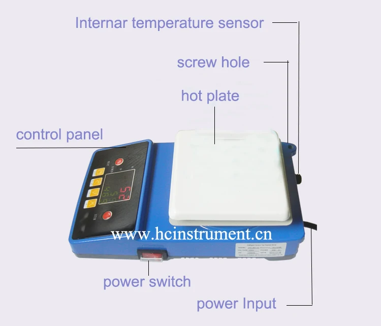 digital magnetic hotplate stirrer