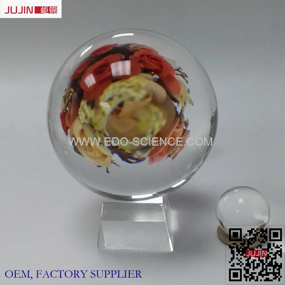 promotional gift seven color freedom gift big crystal ball