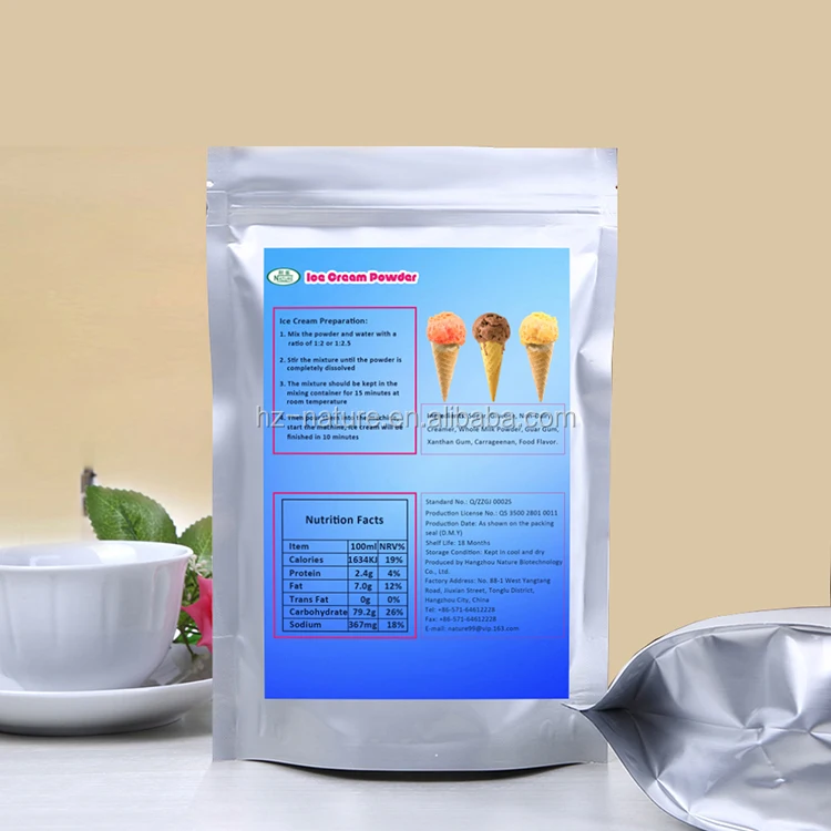 Factory Direct Sale Soft Serve Ice Cream Powder Mix Buy Ice Cream