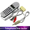 Telephone Phone Line Network Cable Tester Butt Test Tester Lineman Tool Cable Set Wholesale